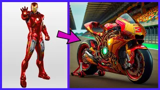 AVENGERS But MOTOGP 🏍 VENGERS 🔥 All Characters (marvel & DC) 2024💥