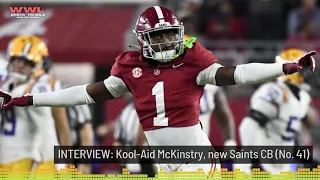 Kool-Aid McKinstry on WWL: Saints draft interest always felt 'real'