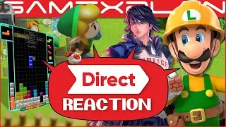 Nintendo Direct Reaction DISCUSSION: Mario Maker 2, Link's Awakening, Tetris 99, Fire Emblem & More!