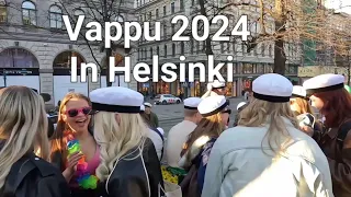 Vappu 2024 In Helsinki, Finland #vappu #vappu2024 #vappuaaton #kevätjuhla