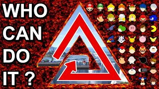 Who Can Make It? Lava Tunnel Into The Triangle - Super Smash Bros. Ultimate