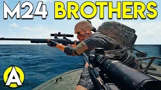 M24 BROTHERS - PUBG w/ StoneMountain64