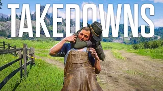 Takedown Animations in 14 Different Games