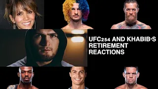 UFC 254 AND KHABIB'S RETIREMENT REACTIONS