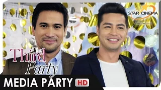 Sam and Zanjoe talk about playing a gay couple | 'The Third Party' Media Party
