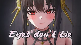 Isabel LaRosa - eyes don't lie (Sped Up) [Lyrics 8D Audio Nightcore] | USE HEADPHONES 🎧