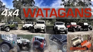 4x4 Watagans - Whitemans Lane - Greasy Rd 4wd JEEP & Landrover | ALLOFFROAD #92