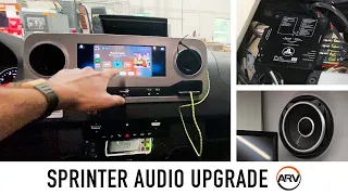 Full Upgrade to Mercedes Sprinter Audio System