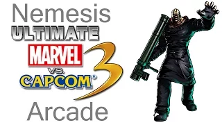 Ultimate Marvel VS Capcom 3 Arcade - Nemesis-T Type {& The Resident Evil Team}