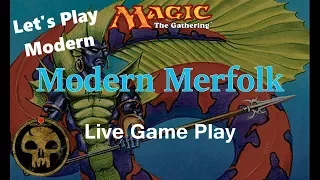 Let's Play Modern: The Professor's Merfolk Game Play.