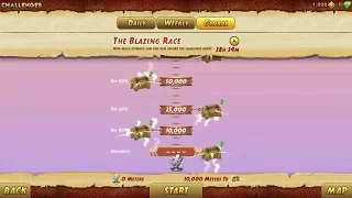 Runs "The Blazing Race" Temple Run 2 Global Challenge