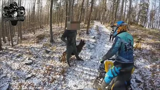 Angry people vs  Motocykliści