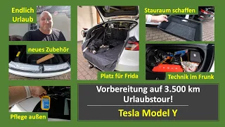Tesla Model Y/ Vorbereitung 1.600 km Urlaubsfahrt in die Toskana / Generation - E