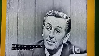 Walt Disney on "What's my line?"