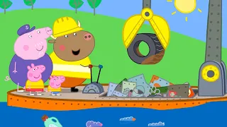 Cleaning Up The River! 🛞 | Peppa Pig Official Full Episodes