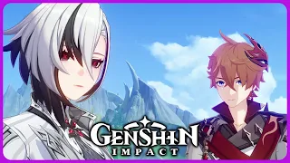 Arlecchino meets up with Childe - Genshin Impact 4.6