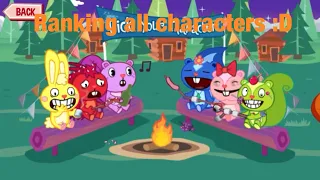 Happy tree friends deadeye derby | ranking all the characters (no bosses)