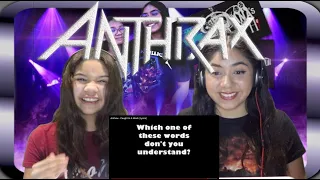 Anthrax - Caught In A Mosh (Lyrics) (REACTION) Dana's Faith