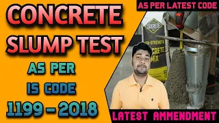 Concrete Slump Test as per Latest IS Code 1199 - 2018 Part - 2 | Learning Civil Technology