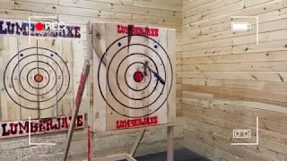 DIY AXE THROWING KIT by 'LUMBERJAXE'