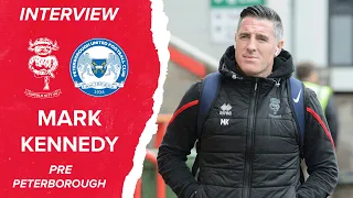 Kennedy looks ahead to Peterborough match