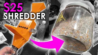 The Affordable Micro Shredder for 3D Printing Waste - RMRRF2024
