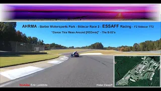 The B-52's - Dance this Mess Around - Sidecar racing - Barber Motorsport Park - 2022 AHRMA - 432 Hz