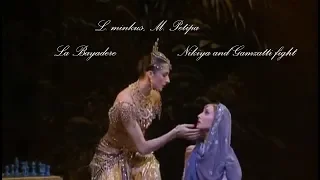 La Bayadere - Nikiya and Gamzatti fight scene (Zakharova, Brusson)