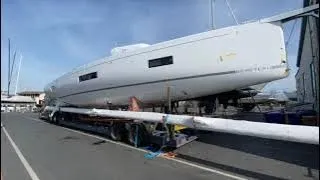 Commissioning New 54 Ft Sailboat