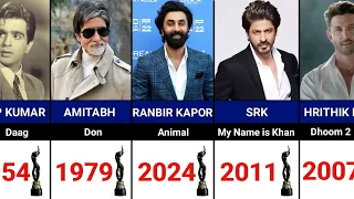 Winners of Best Actors Filmfare Award 1954-2024