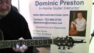 Love is Blue   Guitarist Dominic Preston