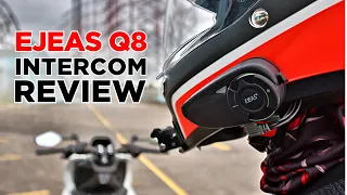 EJEAS Q8 Helmet Intercom System