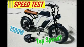 Super 73 clone Speed Test - $1200 Seelebo or Akez 1500W eBike