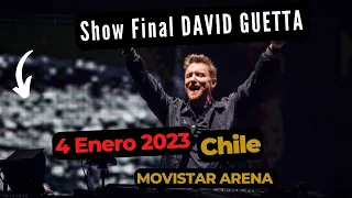 David Guetta Show Final Santiago de Chile - 4/01/2023 - Full HD