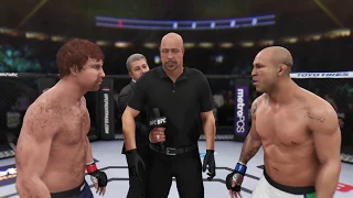 Chuck Norris vs. Wanderlei Silva (EA Sports UFC 3) - CPU vs. CPU