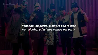 El Noba, L-Gante, etc - Tamo Chelo Remix || Letra