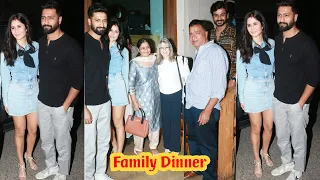 Katrina Kaif first Dinner with all Sasurali family & Husband Vicky Kaushal after Holi