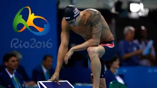 Caeleb Dressel 100m freestyle (underwater view) 2016 RIO Olympics