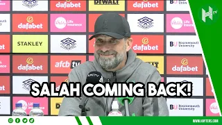 Salah coming BACK from AFCON | Jurgen Klopp | Bournemouth 0-4 Liverpool