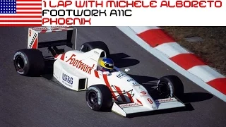 Michele Alboreto Footwork A11C Porsche Phoenix GP