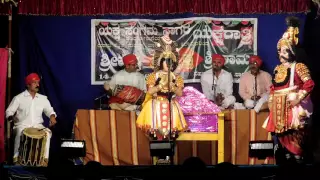 Yakshagana 2016-Thunta gayana-Sri Teerthalli & Sri Yaaji-Sri Herenjal&Sri Hillur-Krishnaarjuna