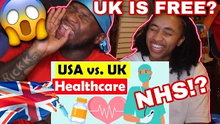 AMERICAN REACTS TO THE UK VS US HEALTHCARE SYSTEM FOR THE FIRST TIME!