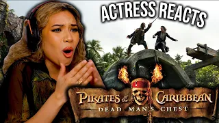 ACTRESS REACTS to PIRATES OF THE CARIBBEAN: Dead Man's Chest (2006) FIRST TIME WATCHING