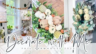 FALL DECORATE WITH ME // FALL FARMHOUSE 2023 // CHARLOTTE GROVE FARMHOUSE