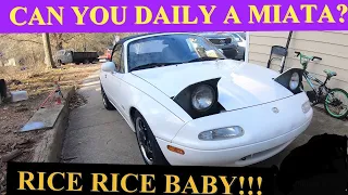 CAN YOU DAILY DRIVE A MIATA????