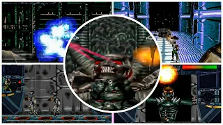 C The Contra Adventure (PS1) - All Bosses