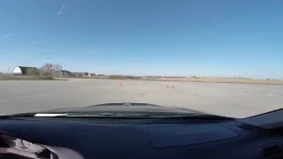 Iowa Region SCCA Autocross Hawkeye Tech 10/23/16 SMF Civic