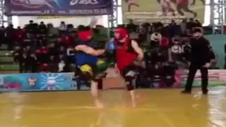 Zabit vs Brazilian Fighter - Wushu Sanda Tournament