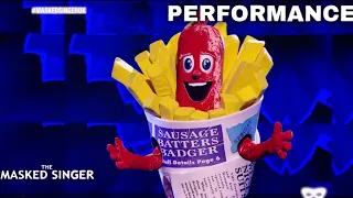 Sausage Sings "Don't Let Go (Love)" In A Mi For Survival | The Masked Singer UK | Season 2