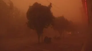 Massive sandstorm sweeps across China